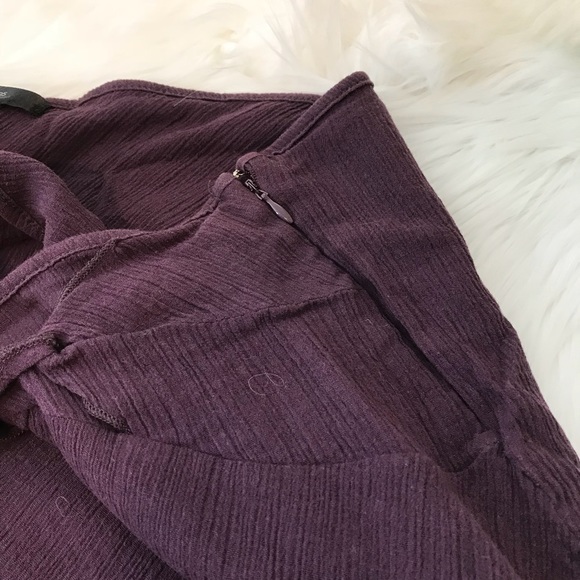 Daisy Fuentes size 20W purple shark bite skirt - Picture 3 of 5